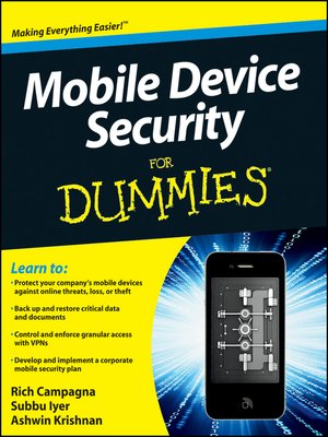 Mobile Device Security For Dummies - ebook
